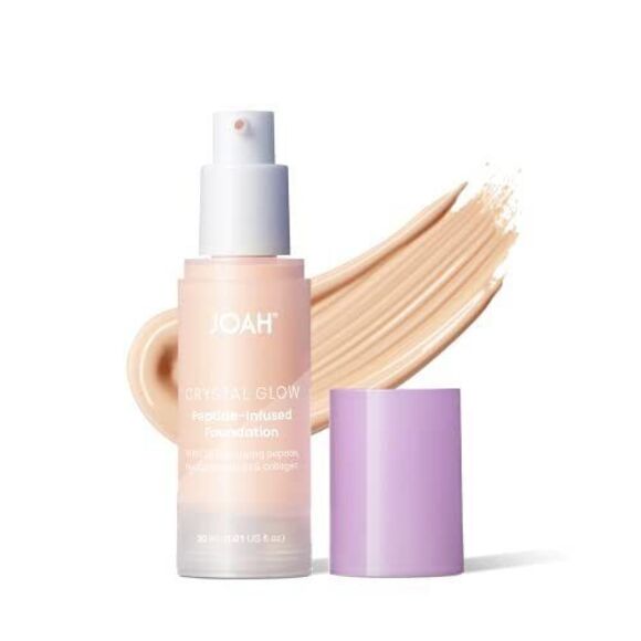 JOAH Crystal Glow Peptide-Infused Foundation, 2-in-1 Very Fair Cool FC010 - Picture 1 of 7